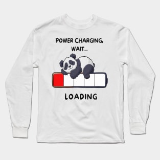 Recharging Battery Long Sleeve T-Shirt